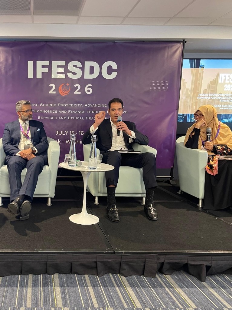 Kal Elsayed on an IFESDC 2026 panel at the World Bank